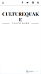 Mobile Screenshot of culturequake.com